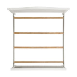 Kona King Panel Bed in White