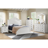 Kona 1-Drawer Nightstand in White - Tampa Furniture Outlet