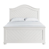 Kona Queen Panel Bed in White - Tampa Furniture Outlet