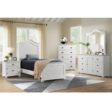 Kona 1-Drawer Nightstand in White - Tampa Furniture Outlet