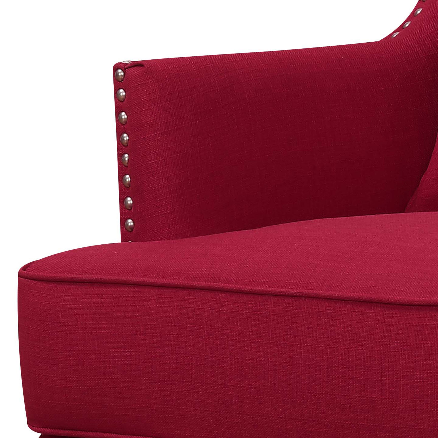 Kori 724 Chair W/Chrome Nails Heirloom Berry - Tampa Furniture Outlet