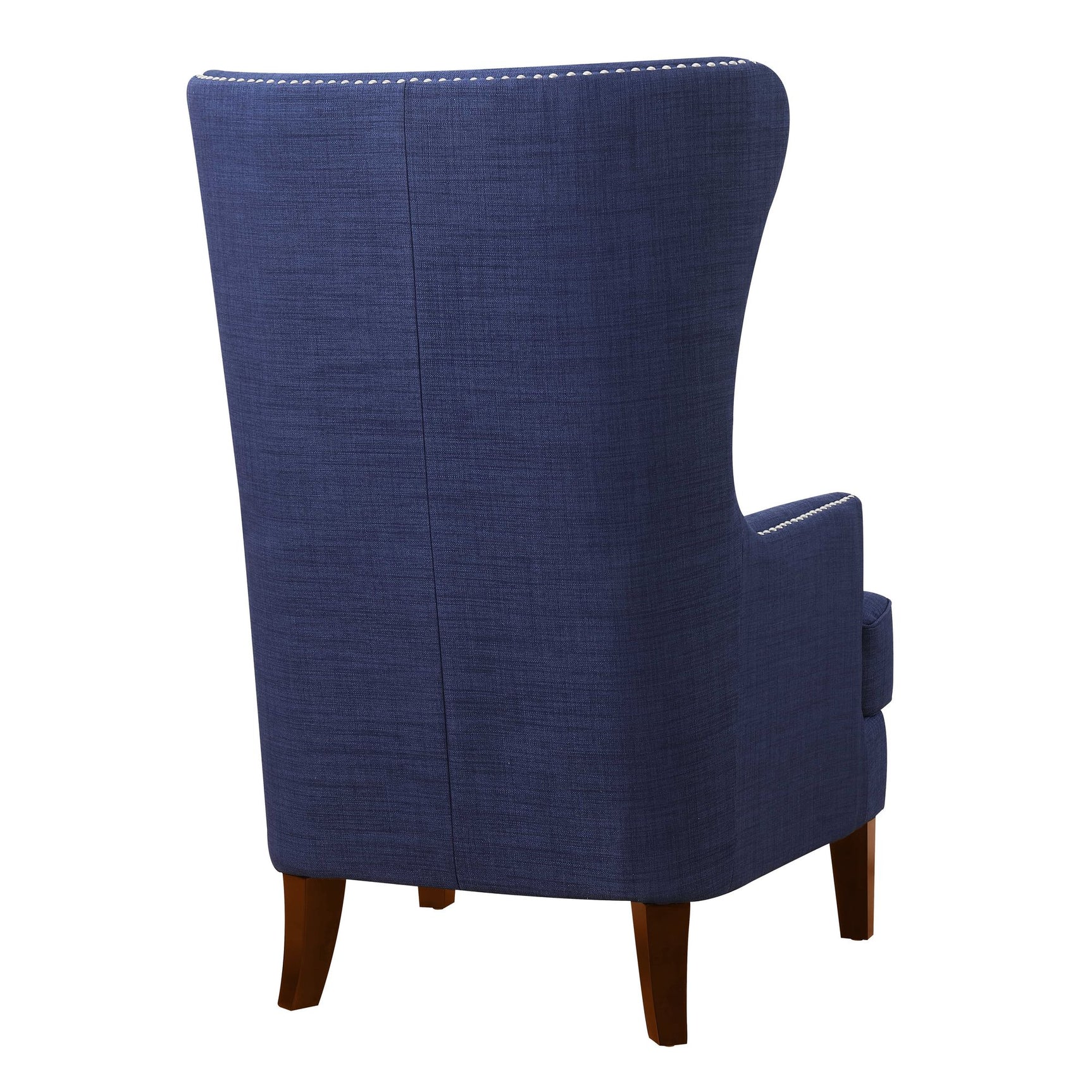 Kori 724 Chair W/Chrome Nails Heirloom Blue - Tampa Furniture Outlet