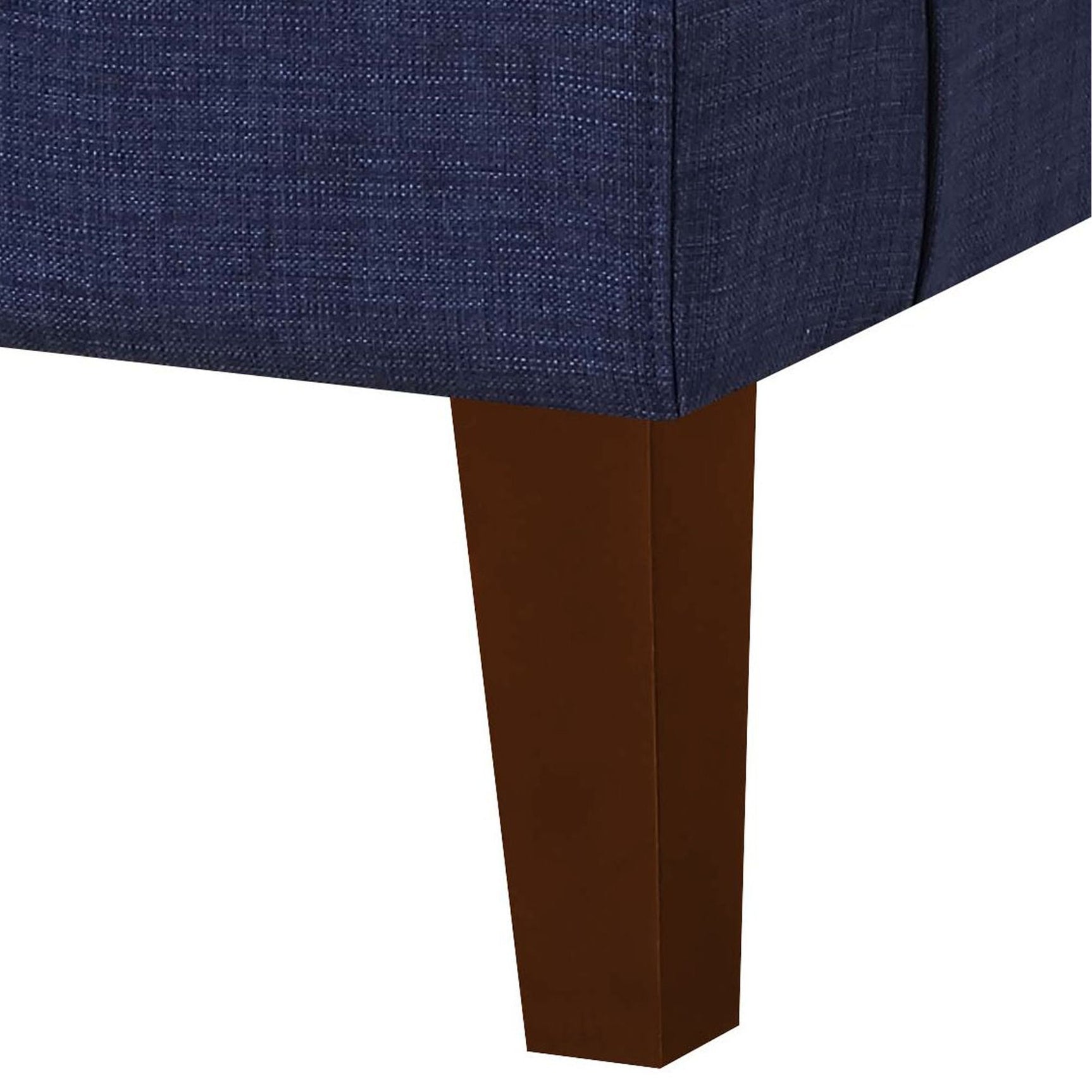 Kori 724 Chair W/Chrome Nails Heirloom Blue - Tampa Furniture Outlet