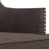 Kori 724 Chair W/Chrome Nails Heirloom Chocolate - Tampa Furniture Outlet