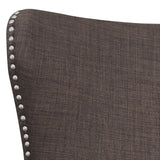 Kori 724 Chair W/Chrome Nails Heirloom Chocolate - Tampa Furniture Outlet