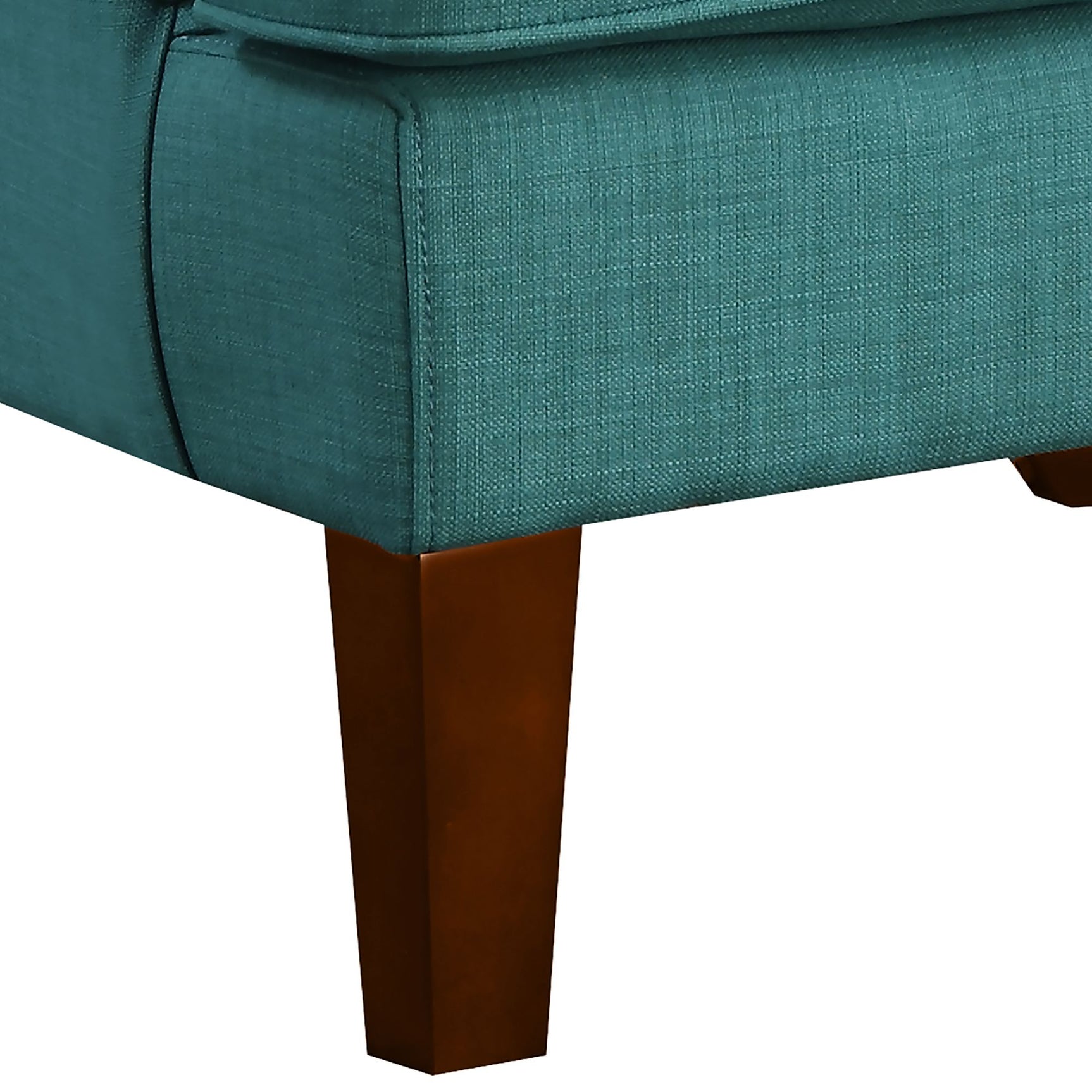 Kori 724 Chair W/Chrome Nails Heirloom Aqua/Teal (ISTA 3) - Tampa Furniture Outlet