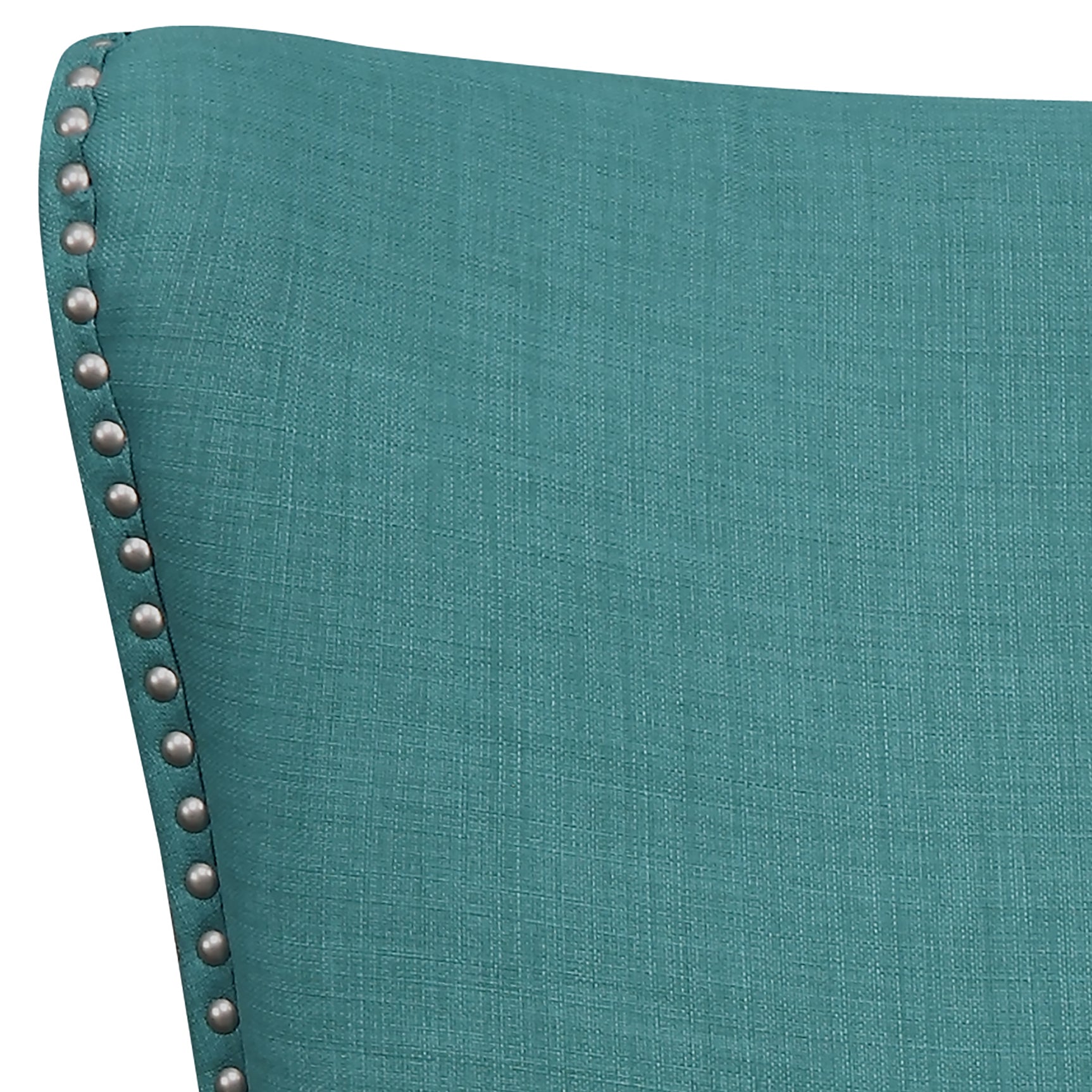 Kori 724 Chair W/Chrome Nails Heirloom Aqua/Teal (ISTA 3) - Tampa Furniture Outlet
