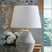 Tampa Furniture Outlet - Ashley Furniture - Lawrock Lighting - Terracotta Table Lamp (1/CN) / Antique Blue - L100834