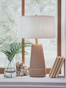 Tampa Furniture Outlet - Ashley Furniture - Dellner Lighting - Ceramic Table Lamp (1/CN) - L100854