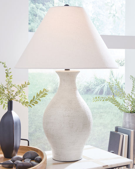 Tampa Furniture Outlet - Ashley Furniture - Ashbend Lighting - Ceramic Table Lamp (1/CN) - L100884