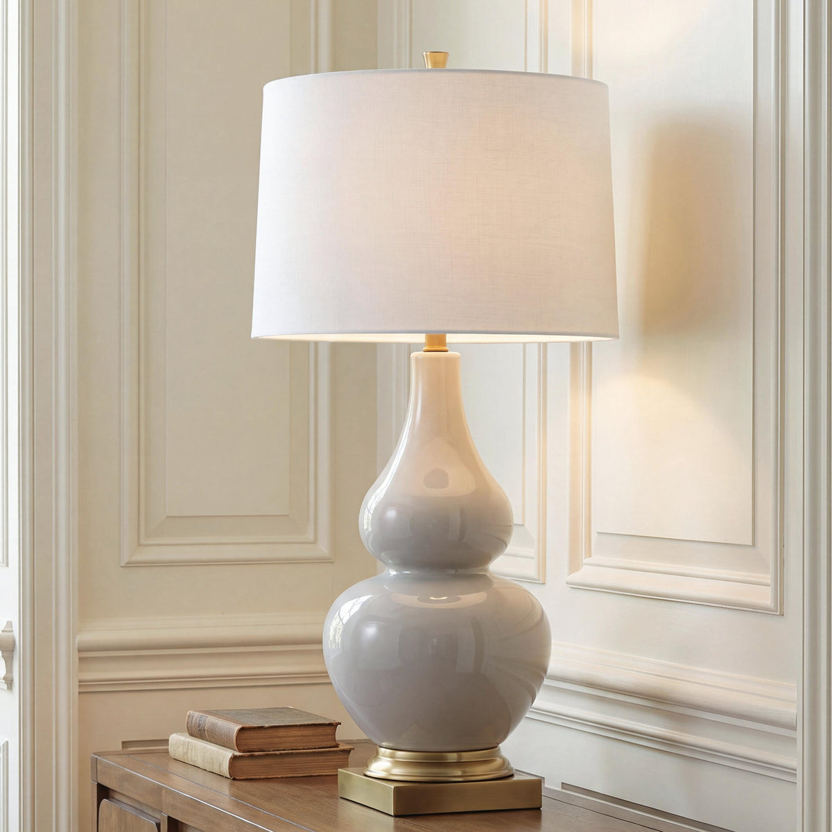 Tampa Furniture Outlet - Ashley Furniture - Weswick Lighting - Ceramic Table Lamp (1/CN) - L100934