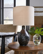 Tampa Furniture Outlet - Ashley Furniture - Garinton Lighting - Ceramic Table Lamp (1/CN) / Black - L180184
