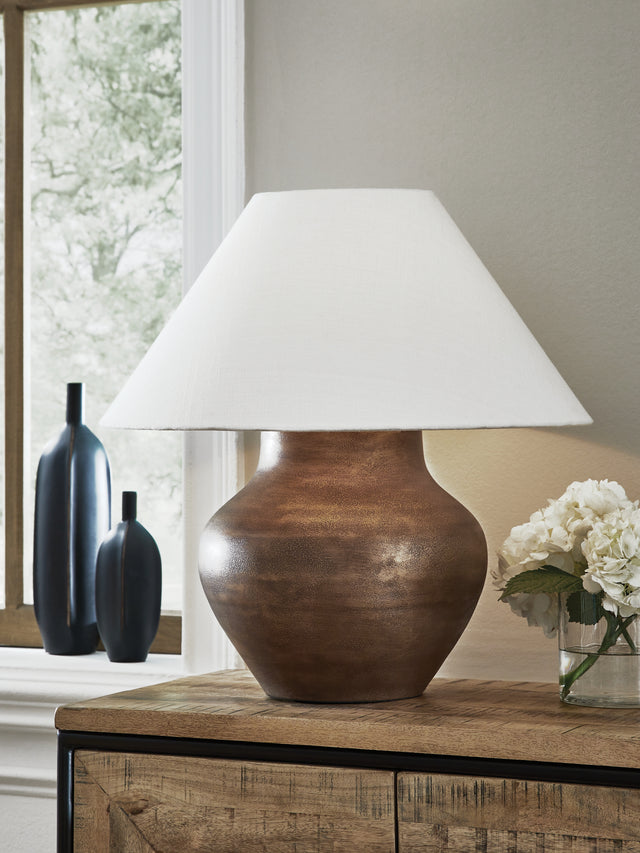 Tampa Furniture Outlet - Ashley Furniture - Whitham Lighting - Metal Table Lamp (1/CN) - L207664