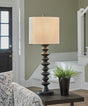 Tampa Furniture Outlet - Ashley Furniture - Luanndon Lighting - 2-Piece Lamp Set / Black - L235783X2