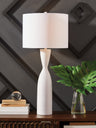 Tampa Furniture Outlet - Ashley Furniture - Davinford Lighting - Poly Table Lamp (1/CN) / White - L236004