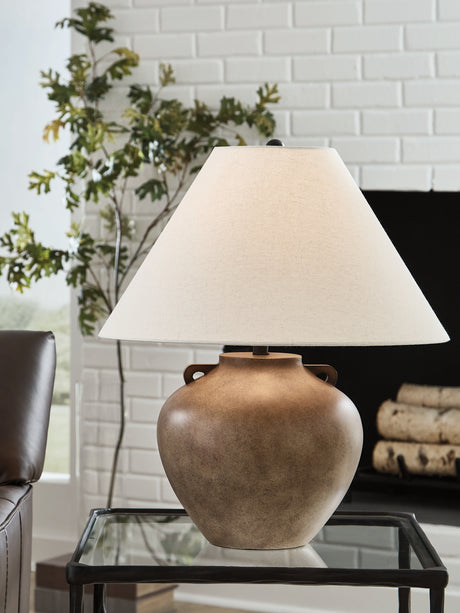 Tampa Furniture Outlet - Ashley Furniture - Ferrilby Lighting - Poly Table Lamp (1/CN) - L236064