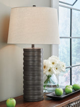 Tampa Furniture Outlet - Ashley Furniture - Neilett Lighting - Poly Table Lamp (Set of 2) - L243704
