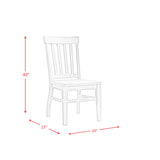 Lakeview Side Chair (2 Per Carton) - Tampa Furniture Outlet