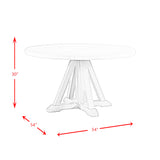 Lakeview Round Dining Table - Tampa Furniture Outlet