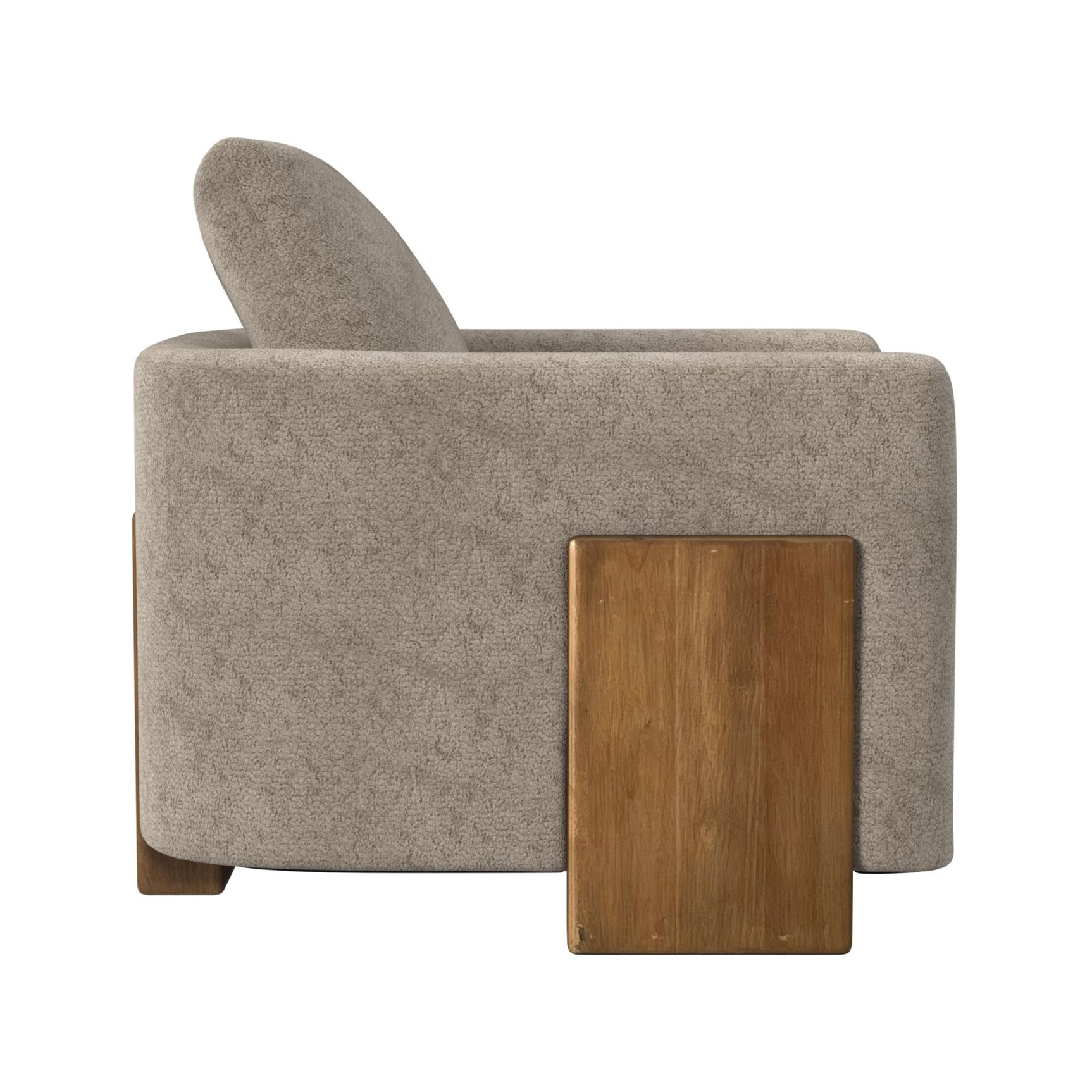 Lanvin Accent Chair in Bama Toast - Tampa Furniture Outlet