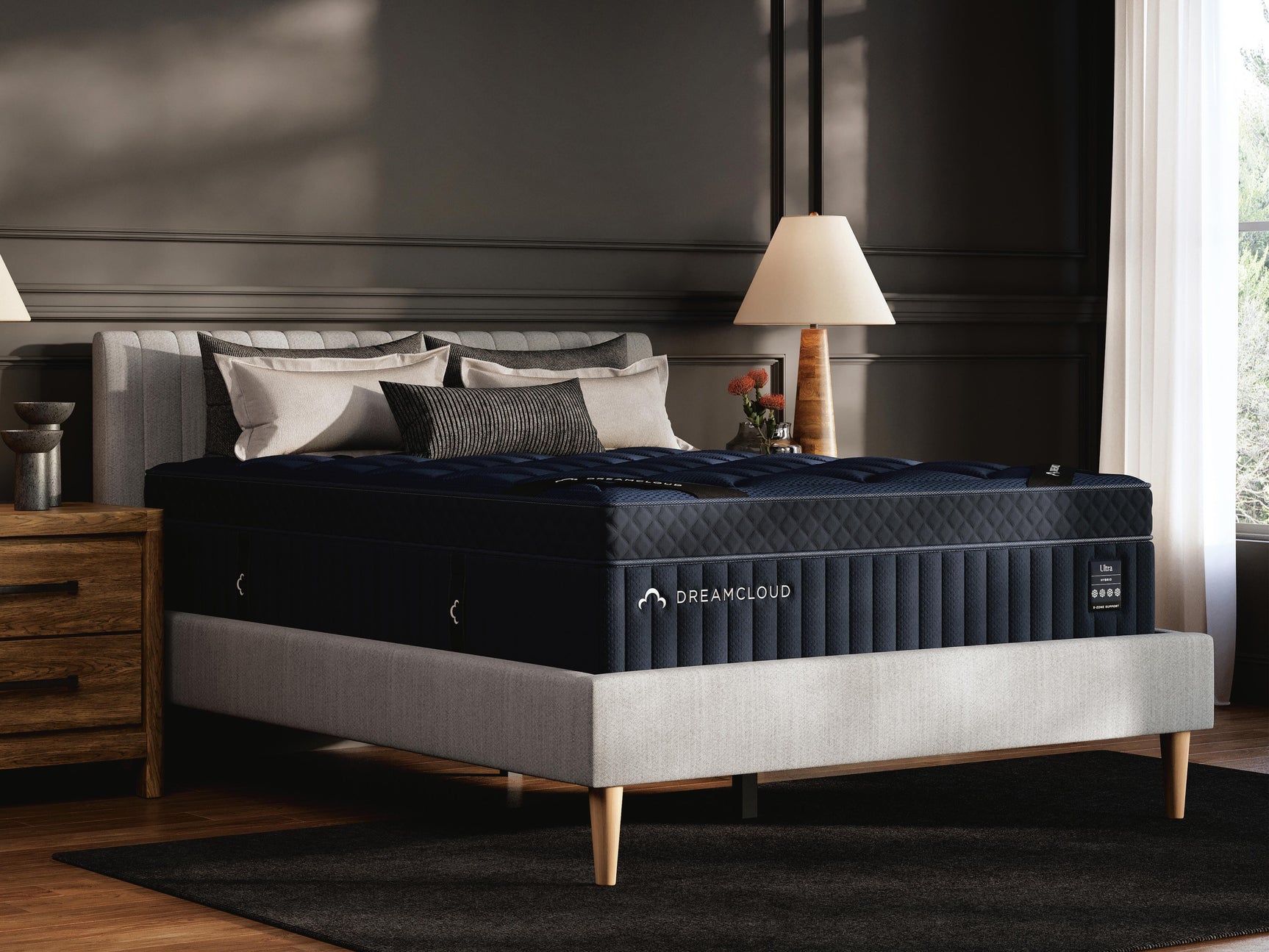 Tampa Furniture Outlet - Ashley Furniture - DreamCloud Ultra Hybrid Mattresses - Queen / White - M13831