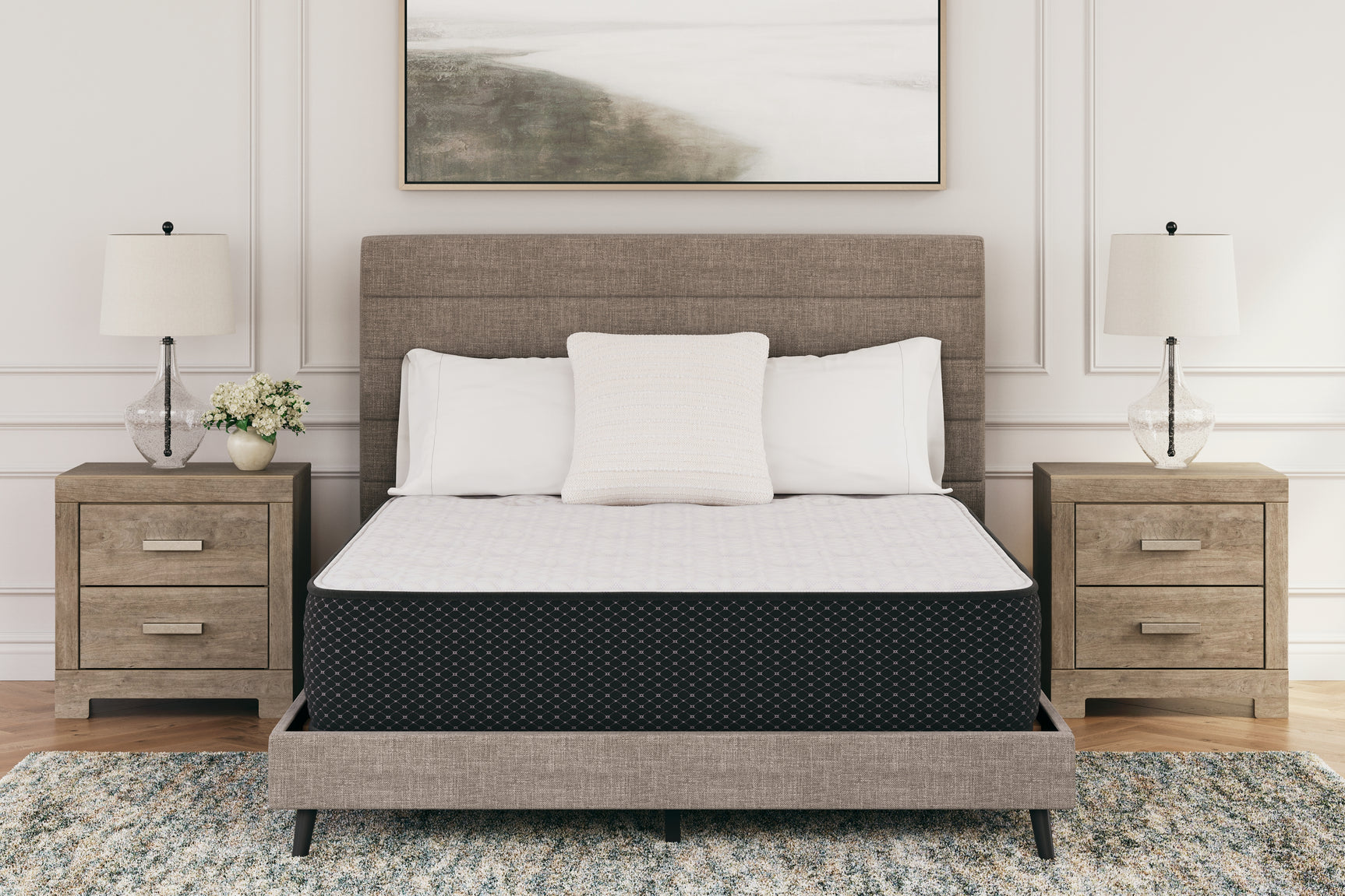 Tampa Furniture Outlet - Ashley Furniture - Limited Edition Plush Mattresses - California King / White - M41151
