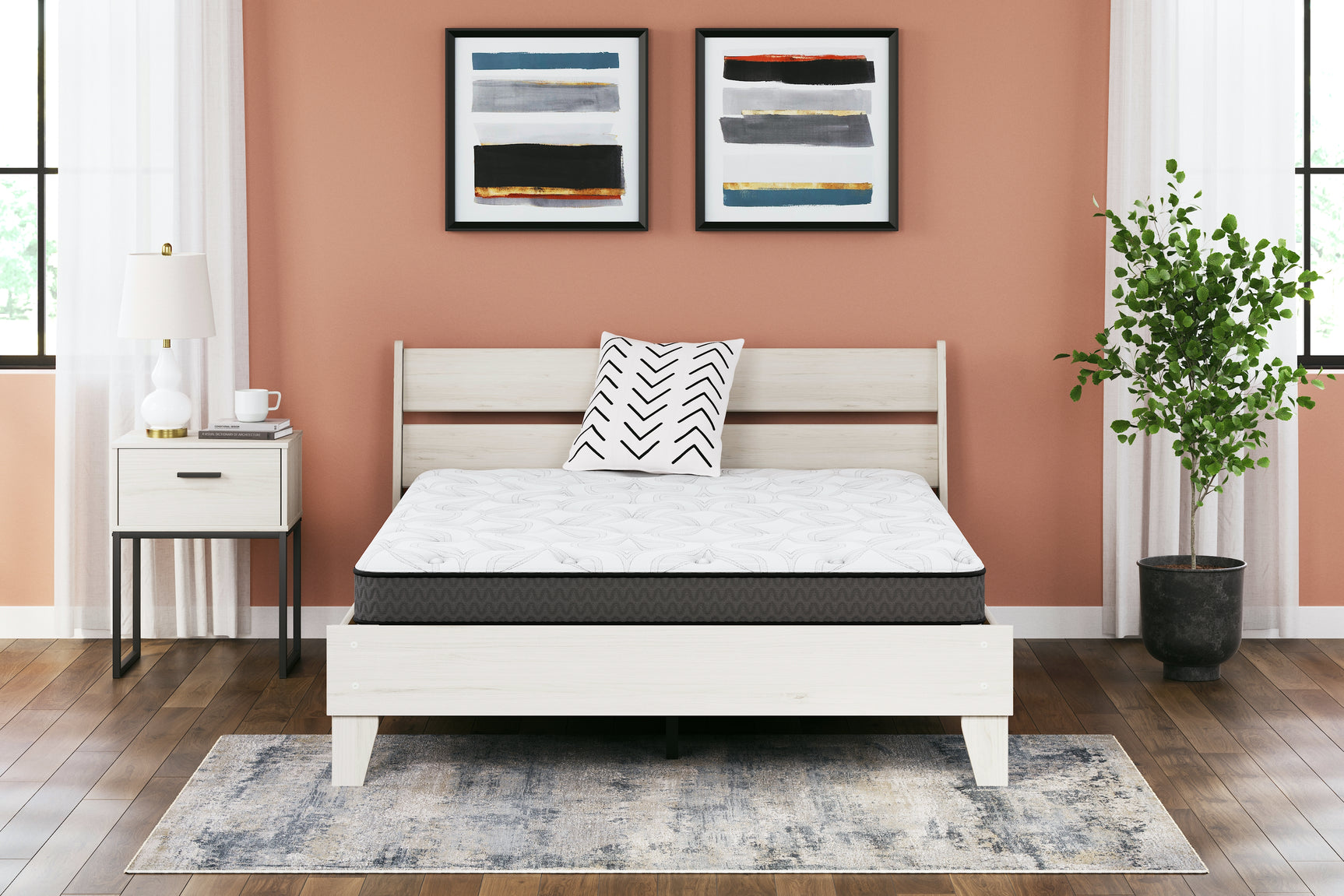 8 Inch Bonnell Hybrid Mattresses - Tampa Furniture Outlet