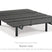 Tampa Furniture Outlet - Ashley Furniture - Cosmic Power Base California King Adjustable Base - Cal King Adjustable Base / Black - M8X252