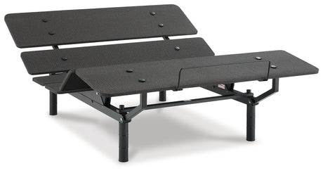 Tampa Furniture Outlet - Ashley Furniture - Cosmic Power Base Queen Adjustable Base - Queen Adjustable Base / Black - M8X232