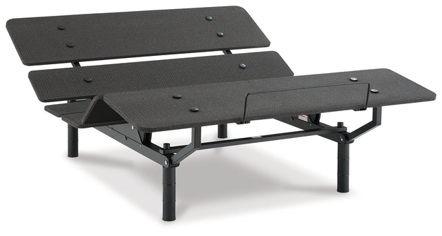 Tampa Furniture Outlet - Ashley Furniture - Cosmic Power Base Queen Adjustable Base - Queen Adjustable Base / Black - M8X232