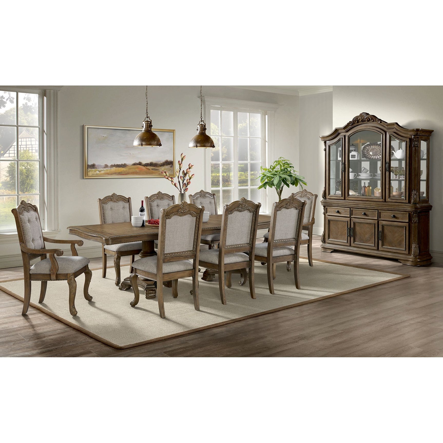 Madison Park Server in Walnut – SKU DA-10460-5-SV | Elements
