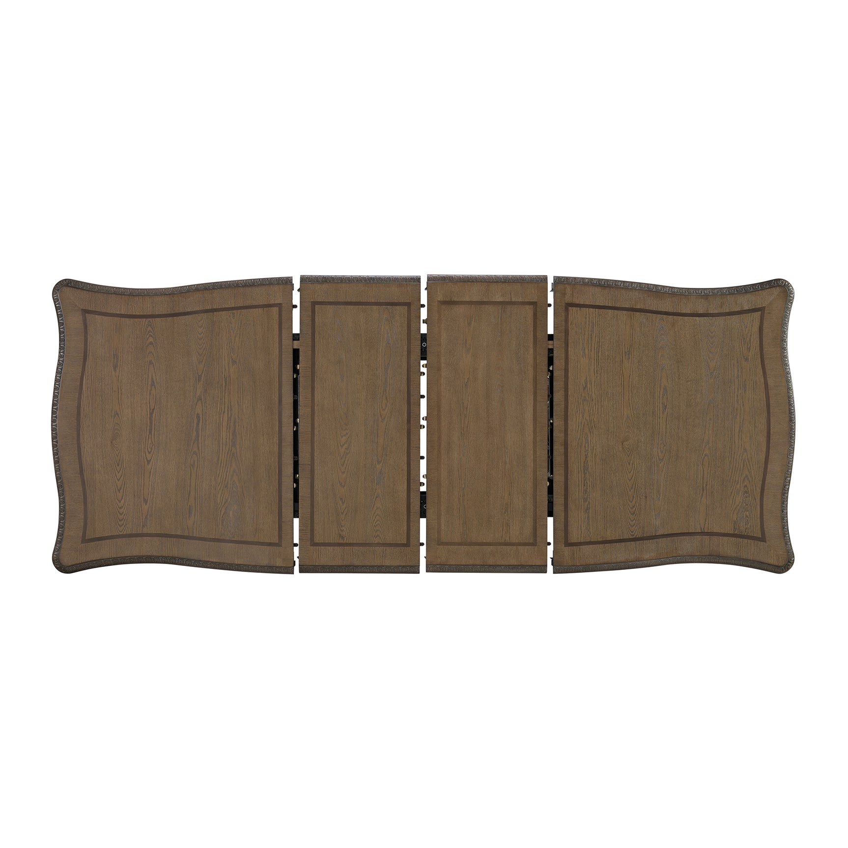 Madison Park Rectangular Dining Table with 2 18" Leaves in Walnut - Tampa Furniture Outlet