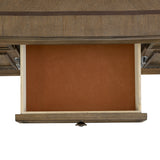 Madison Park Server and Hutch with LED in Walnut - Tampa Furniture Outlet