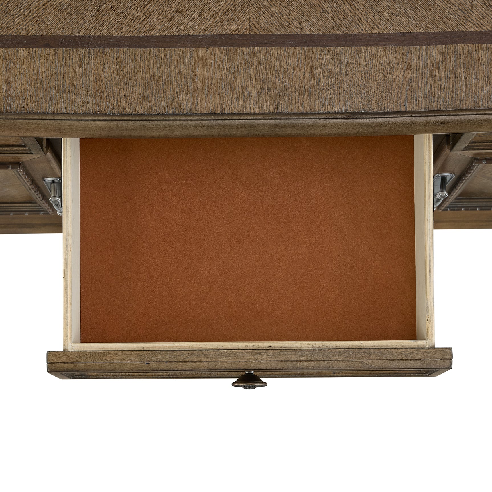 Madison Park Server and Hutch with LED in Walnut - Tampa Furniture Outlet