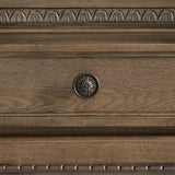 Madison Park Server and Hutch with LED in Walnut - Tampa Furniture Outlet