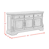 Madison Park Server in Walnut - Tampa Furniture Outlet