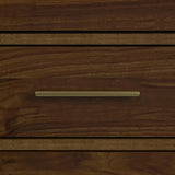 Malia Dresser and Topper in Walnut - Tampa Furniture Outlet