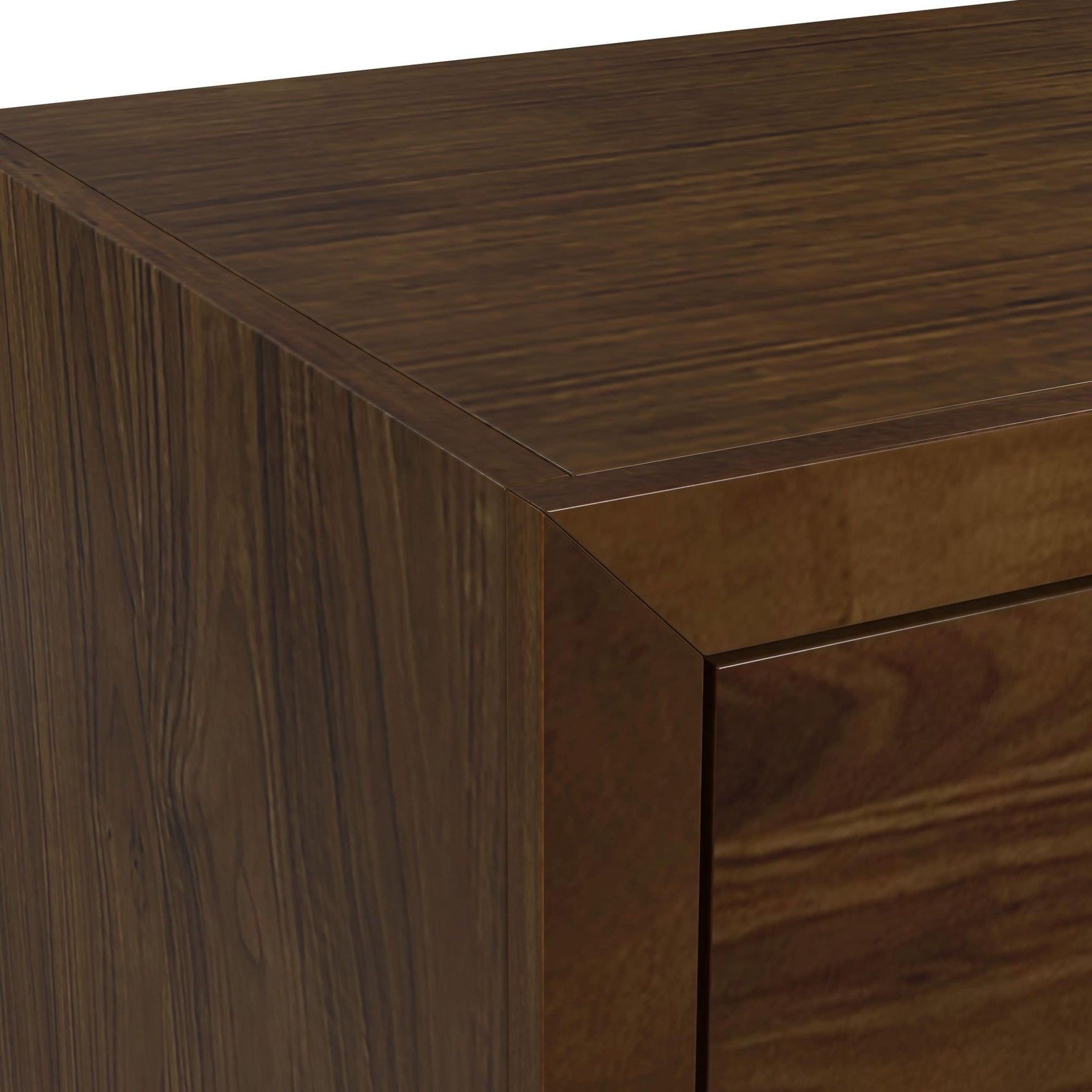 Malia 6-Drawer Dresser in Walnut - Tampa Furniture Outlet