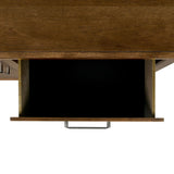 Malibu 4-Drawer Chest in Walnut