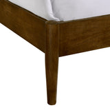 Malibu Twin Panel Bed in Walnut