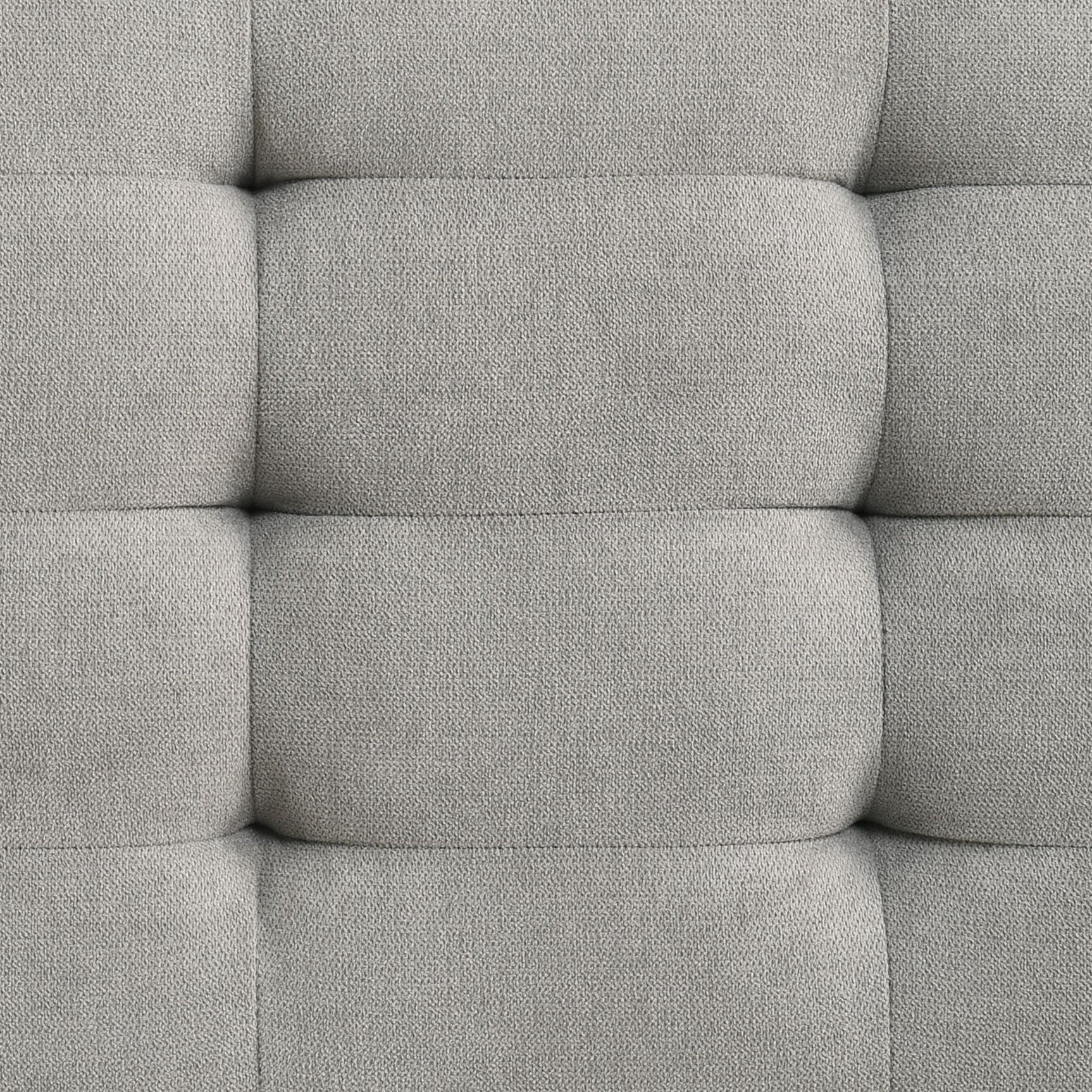 Malibu Bench with Grey Fabric in Walnut - Tampa Furniture Outlet