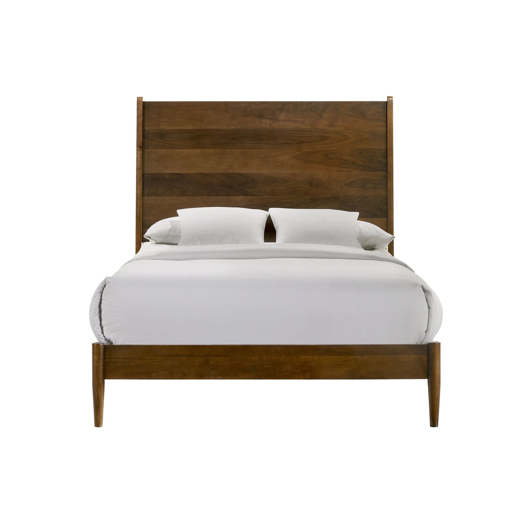 Malibu Full Panel Bed in Walnut - Tampa Furniture Outlet