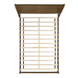Malibu Full Panel Bed in Walnut - Tampa Furniture Outlet