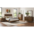 Malibu 6-Drawer Dresser & Mirror in Walnut – SKU MC400DRMR | Elements