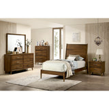 Malibu 6-Drawer Dresser in Walnut - Tampa Furniture Outlet