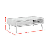 Malibu Three Pack Occasional Set in Walnut - Tampa Furniture Outlet
