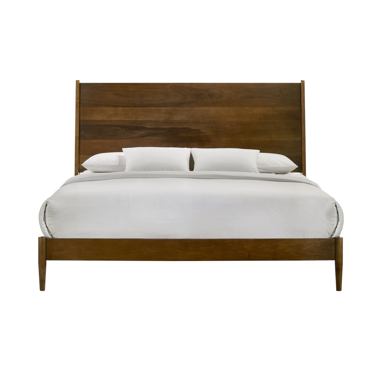 Malibu King Panel Bed in Walnut - Tampa Furniture Outlet