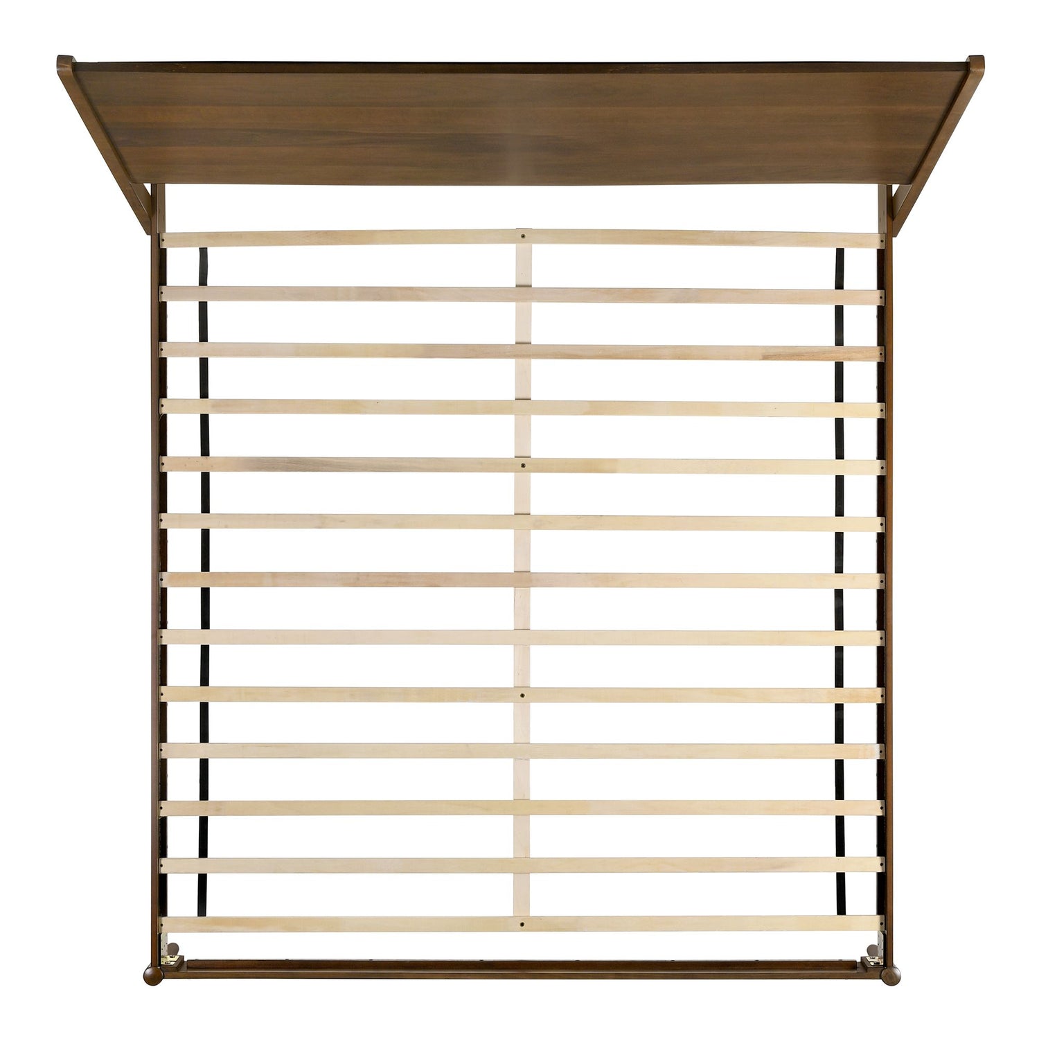 Malibu King Panel Bed in Walnut - Tampa Furniture Outlet