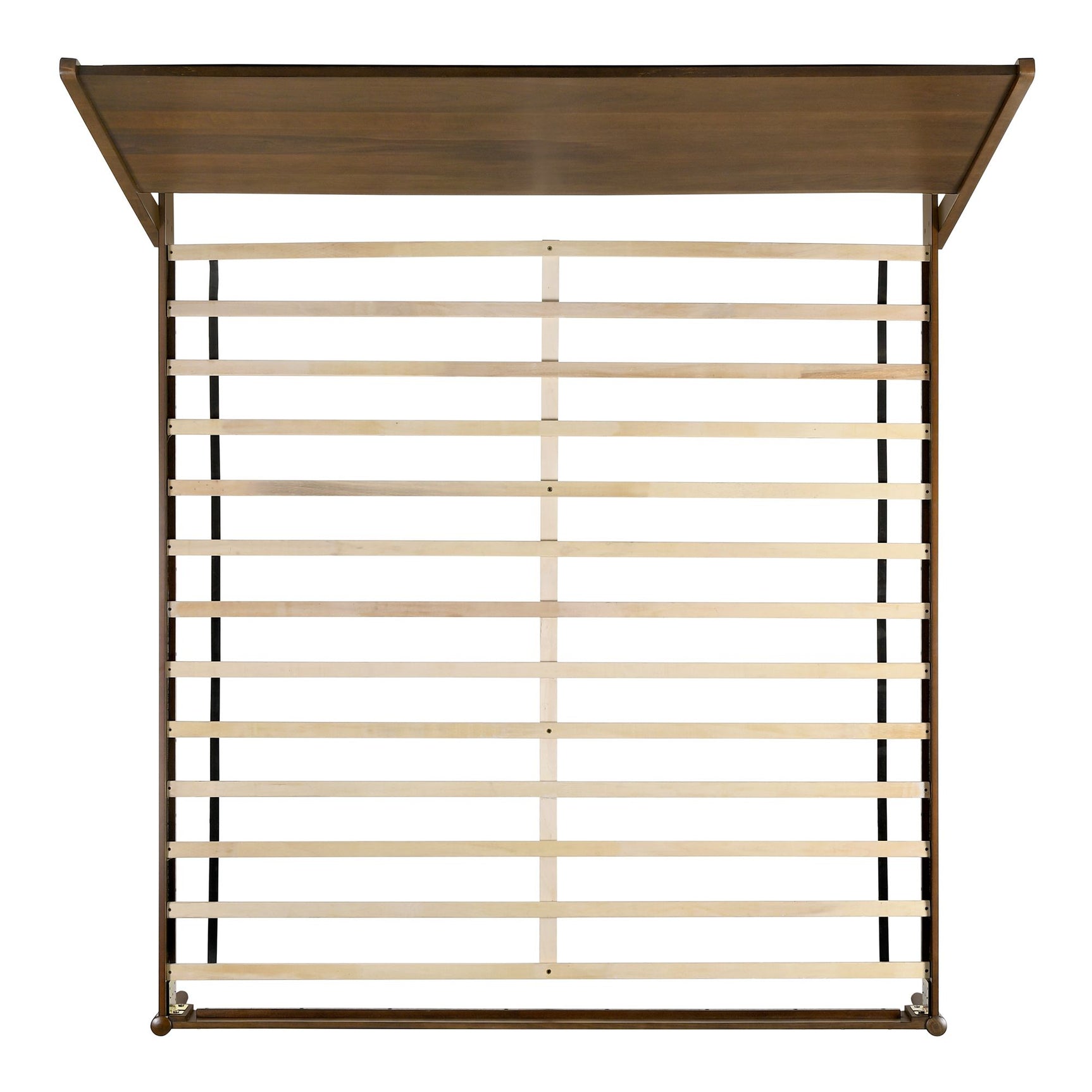 Malibu King Panel Bed in Walnut - Tampa Furniture Outlet