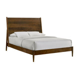Malibu Queen Panel Bed in Walnut - Tampa Furniture Outlet